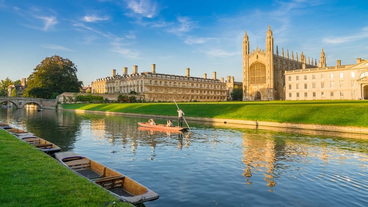 Según un estudio sobre el apetito sexual, Cambridge es la ciudad más liberada sexualmente del Reino Unido. Y los residentes tienen más citas que la persona promedio en Europa