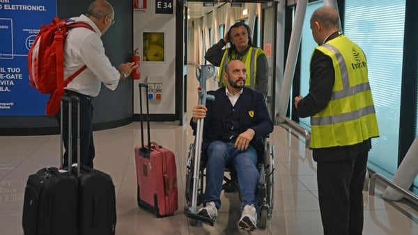 Cigarini ya está de vuelta en Italia tras el accidente(EFE)