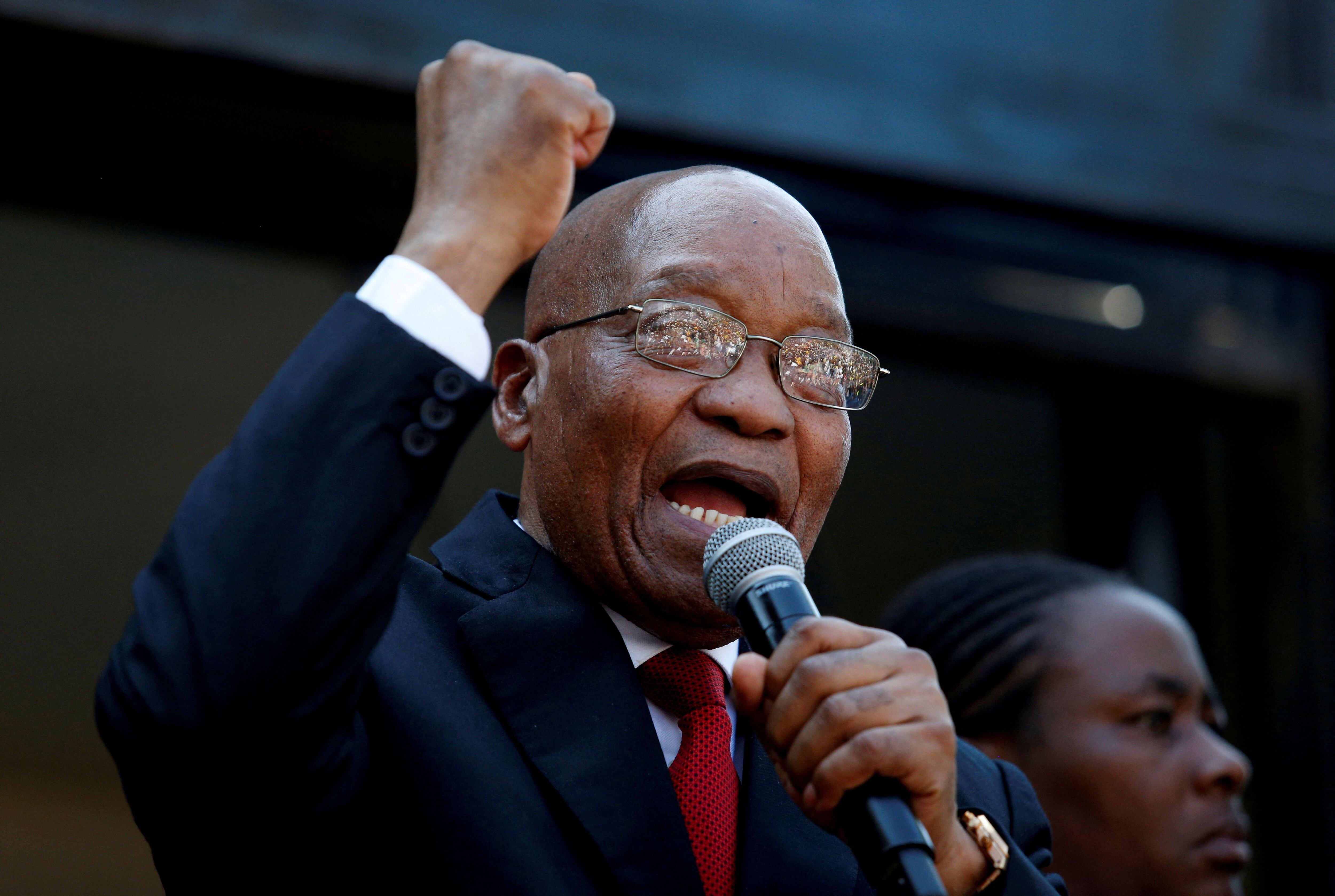 La Comisión Electoral de Sudáfrica rechazó la postulación del ex presidente Jacob Zuma, condenado en una causa por corrupción (REUTERS)