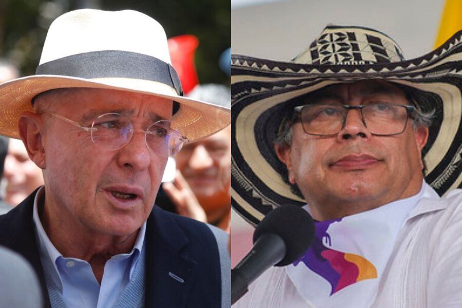 El expresidente Álvaro Uribe le respondió al presidente Gustavo Petro por cuestionar su pago de impuestos