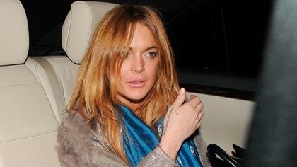 Lindsay Lohan pasÃ³ de ser una niÃ±a consentida de Hollywood a una joven problemÃ¡tica (Shutterstock)