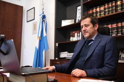Mariano Recalde, senador del Frente de Todos