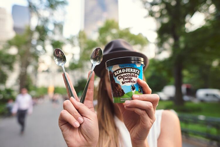 Un juicio pone en duda la reputación de buena conciencia social y ambiental de los helados más famosos de EEUU. (Ben & Jerry's)