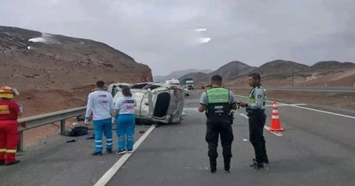 Traffic accident in Huarmey leaves two dead and five injured