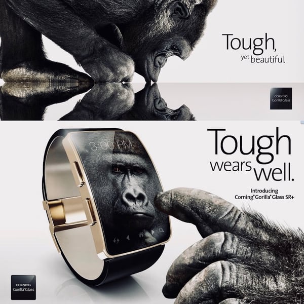 El “Gorilla Glass” hoy está presente en la mayoría de los smartphones, tablets y wearables premium del mercado. La quinta versión promete resistir caídas sobre superficies irregulares desde 1.6 metros de altura, hasta el 80% de las veces