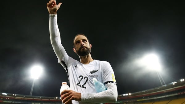 Andrew Durante, defensor de Nueva Zelanda, habló sobre la preparación de Perú para el duelo de repechaje para el Mundial (Getty Images)