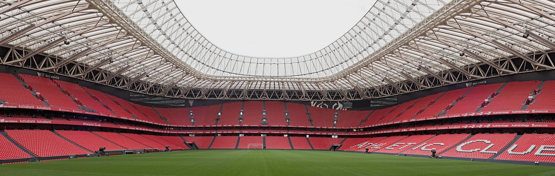 El nuevo estadio San Mamés del Athletic Bilbao, en el que se basará el proyecto "Bombonera 100 mil" (Shutterstock)