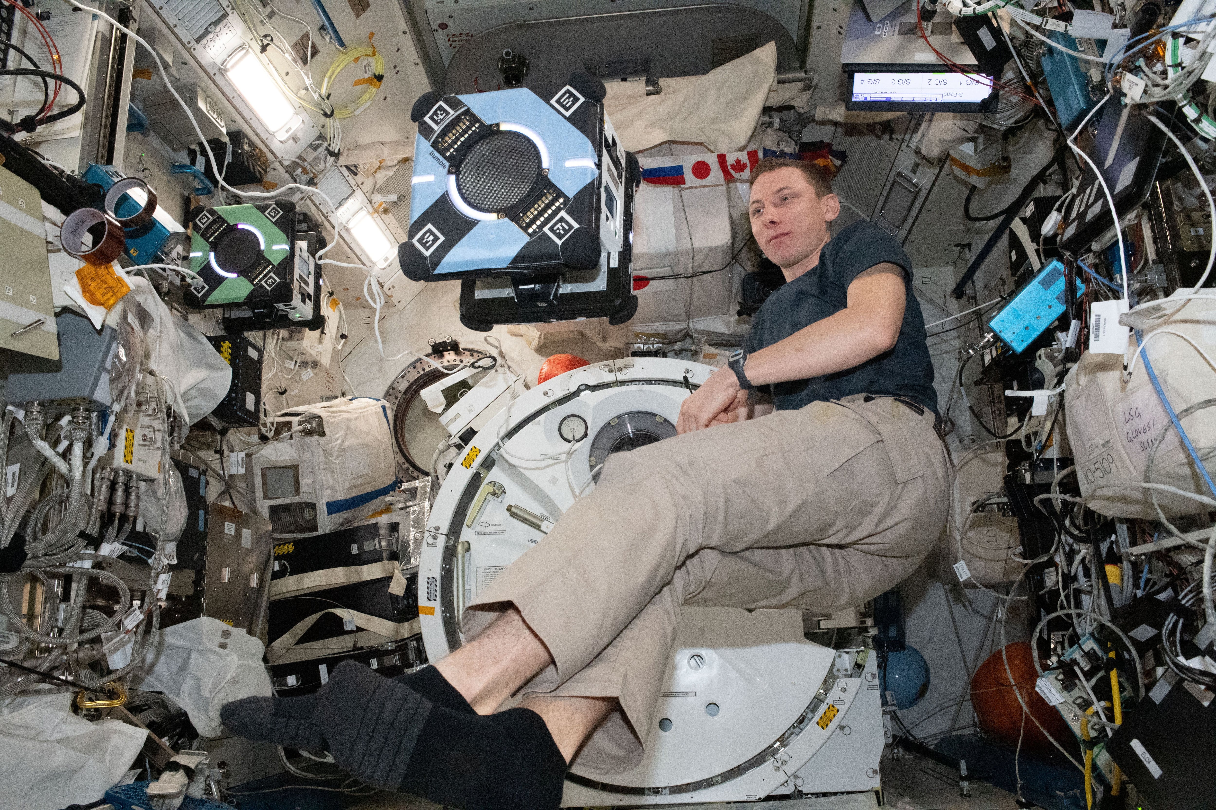 La misión Crew 6 incluyó a dos astronautas de Estados Unidos, uno de Rusia y otro de Emiratos Árabes Unidos