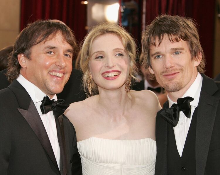 Richard Linklater, Julie Delpy y Ethan Hawke