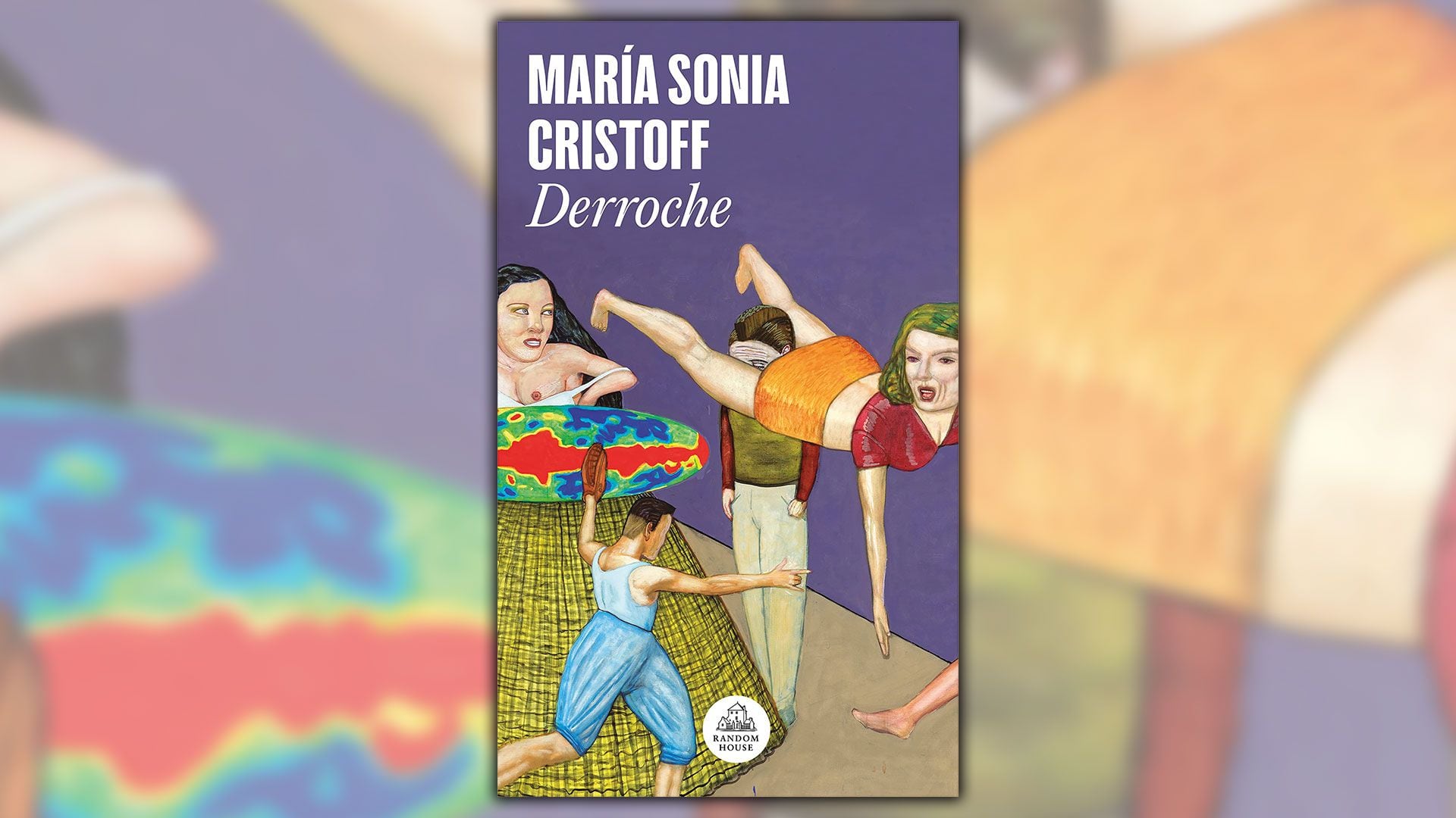 Portada de "Derroche", novela de María Sonia Cristoff