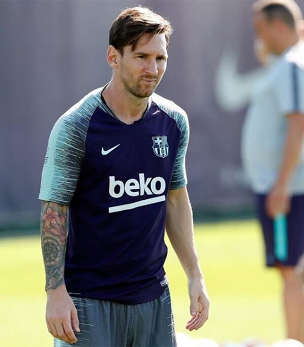 El nuevo look de Lionel Messi