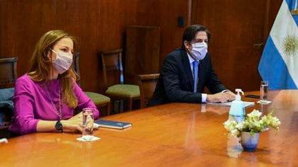El lunes por la tarde, el ministrio de Educación de la Nación, Nicolás Trotta, se reunió con su par porteña, Soledad Acuña