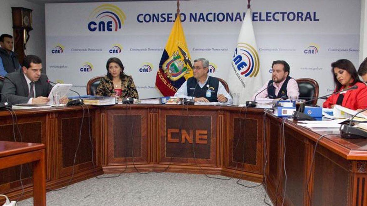 Miembros del Consejo Nacional Electoral periodo 2011-2015.
