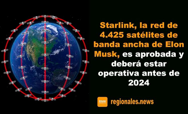 Starlink será una red de satélites de Elon Musk con oferta de Internet para 2024