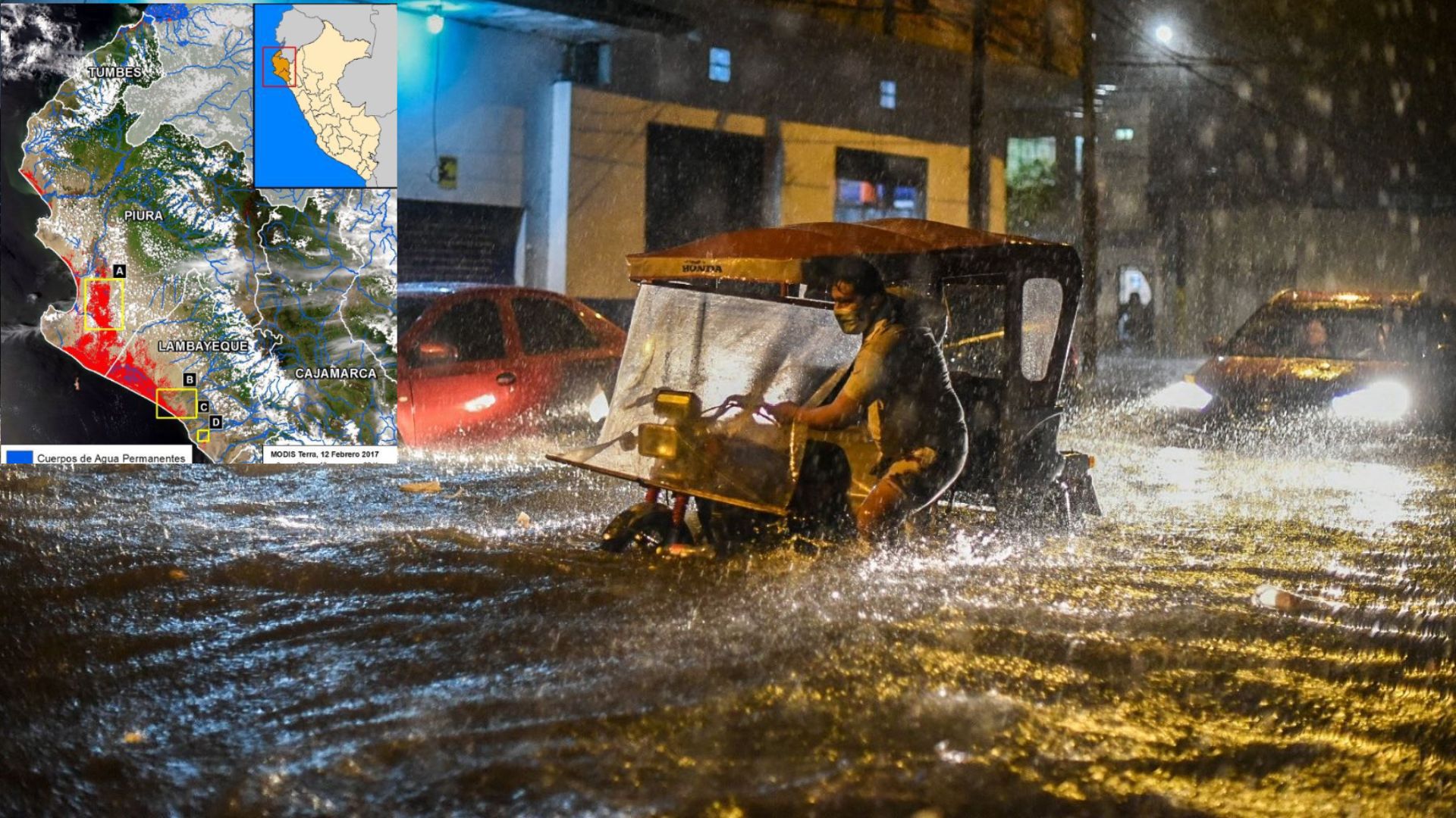 Último informe de Senamhi advierte que 14 regiones del país están en riesgo de lluvias "por encima de lo normal". Crédito: Senamhi/Andina