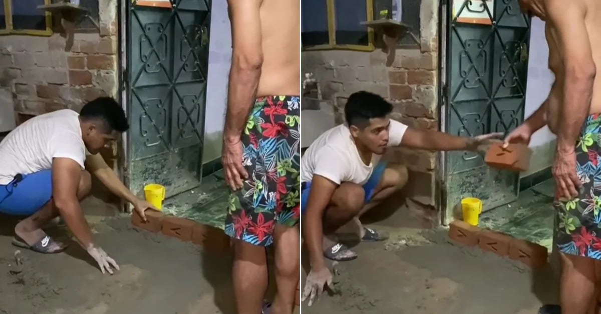 “They have to earn points”: a young man visits his girlfriend and his stepfather makes him work at home
