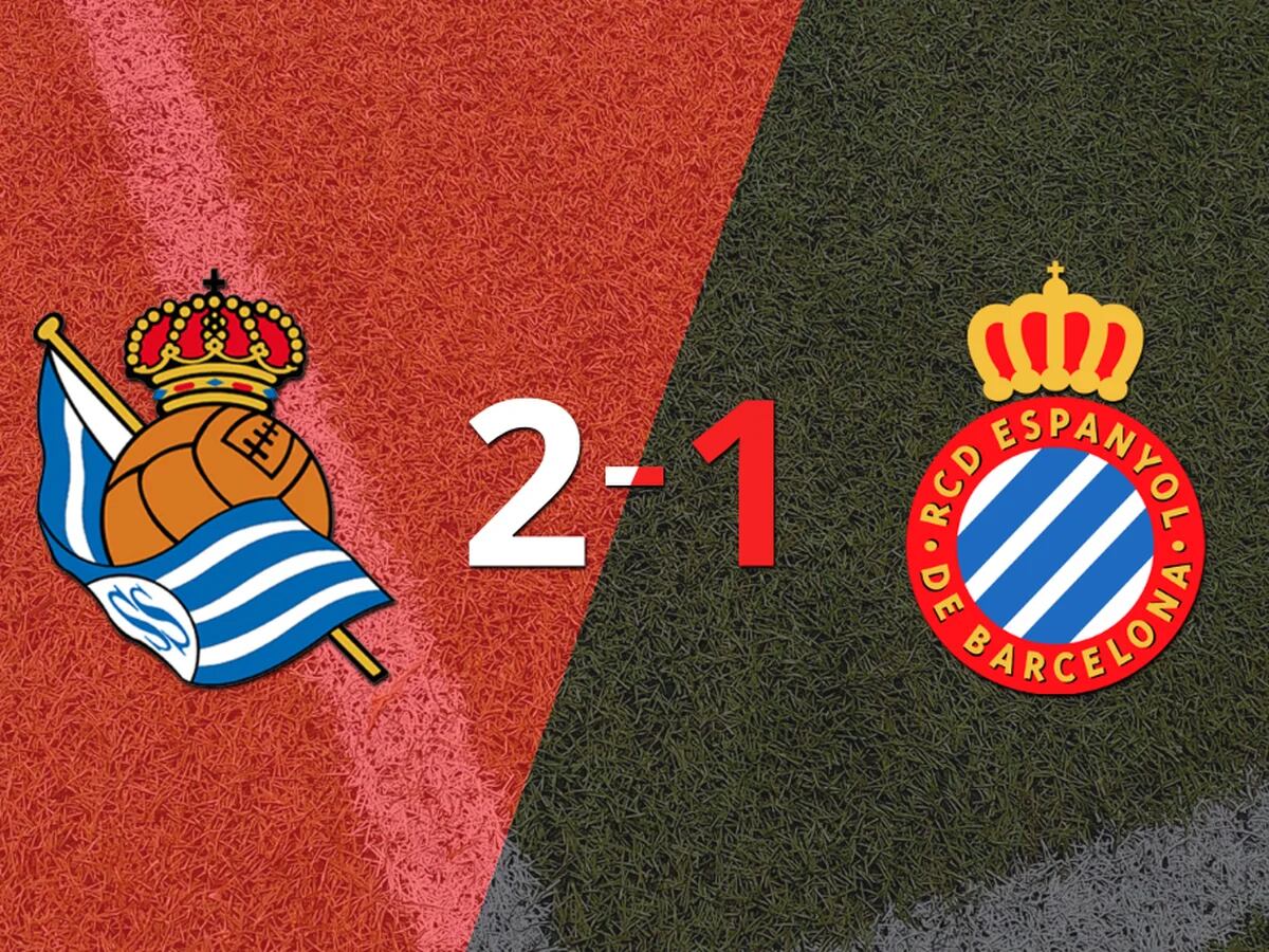 Espanyol cayó 2-1 en su a Real Sociedad