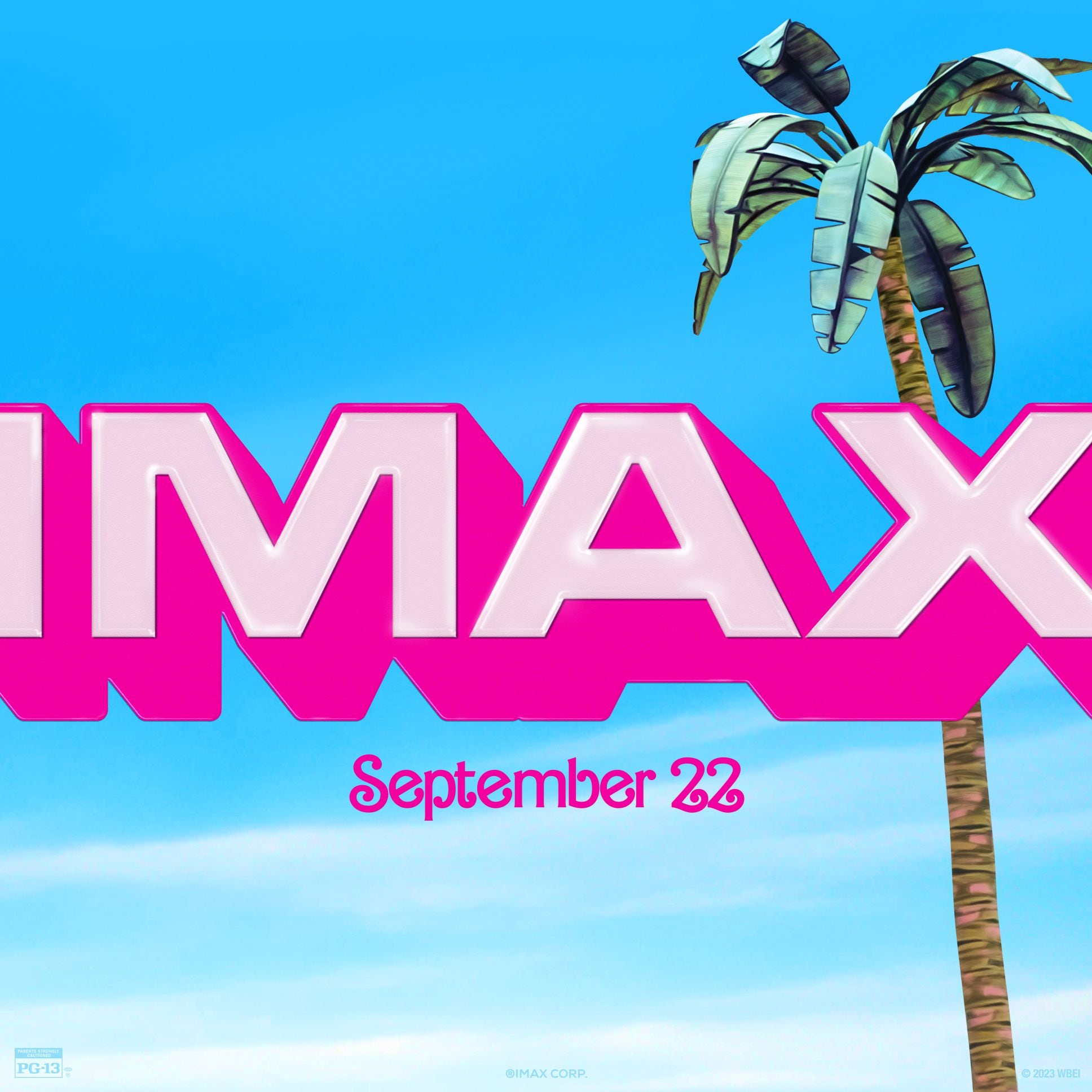 In the United States, Barbie will premiere in IMAX on September 22.  In Mexico you will do this the day before.  (Warner Bros. Pictures).