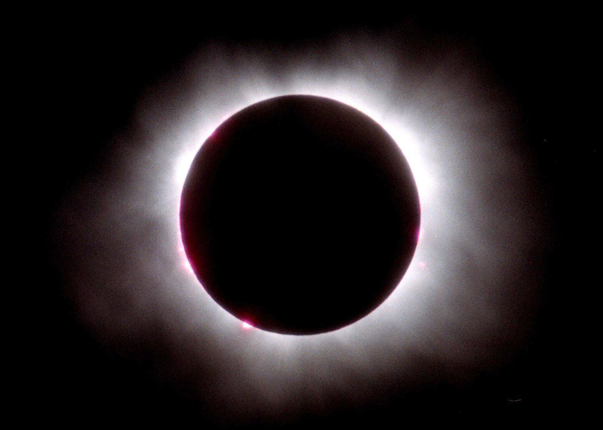 El Gran Eclipse de América del Norte será visible en México, Estados Unidos y Canadá. EPA/RADU GROZESCU