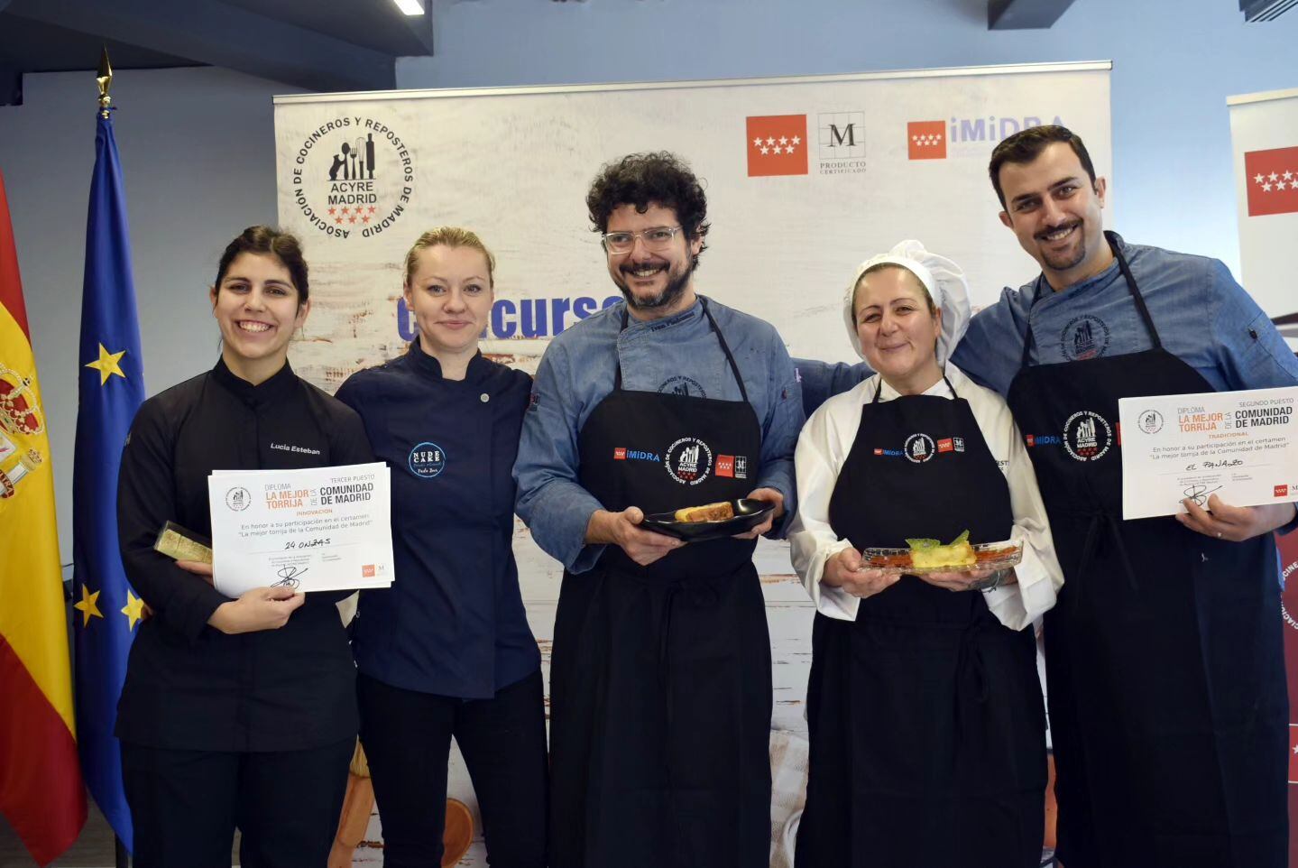 Los ganadores del premio a la mejor torrija de Madrid, tradicional e innovadora