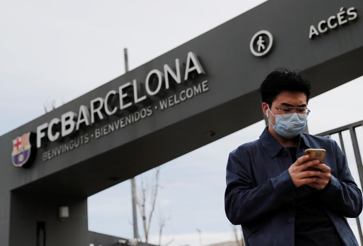 El Barcelona jugará sin público los próximos partidos (Reuters)