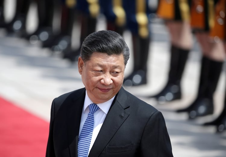 El presidente chino Xi Jinping en Beijing el 15 de mayo de 2019 (REUTERS/Jason Lee/File Photo)