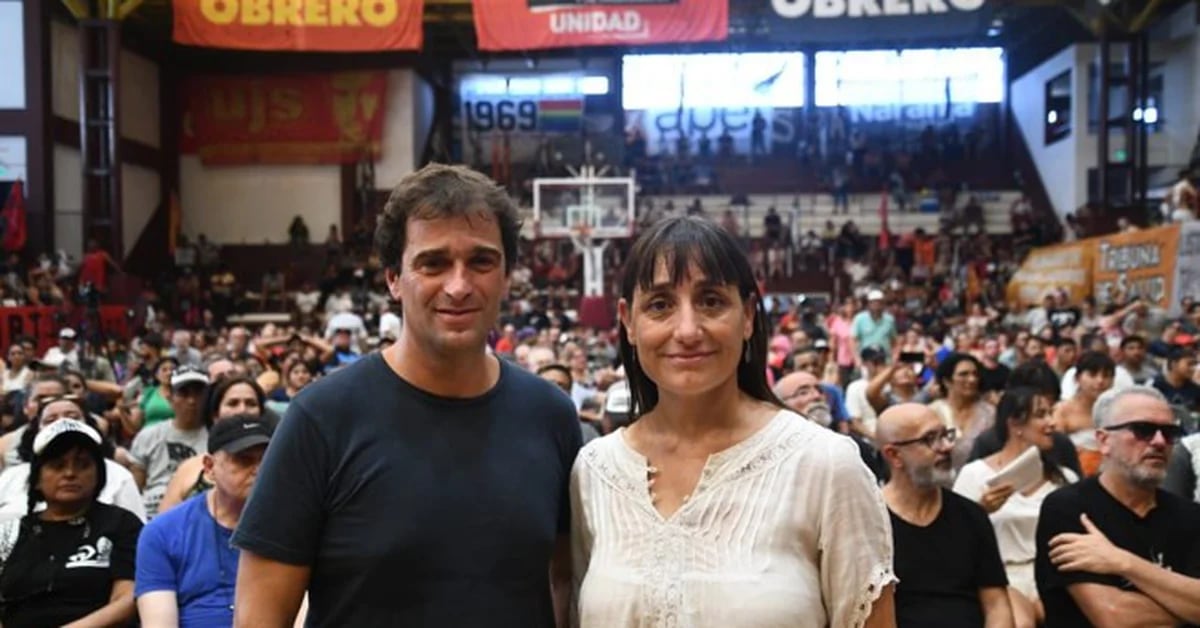 The Partido Obrero proclaimed Gabriel Solano and Romina del Pla as the presidential formula for the next elections