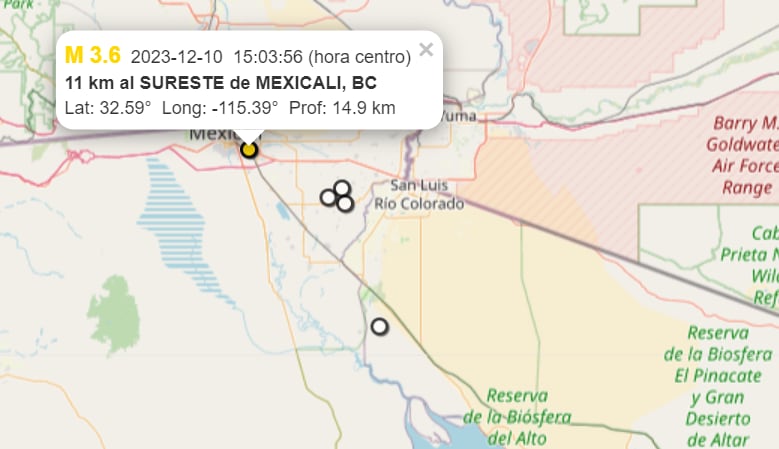 Sismo en Baja California (ssn.unam.mx)