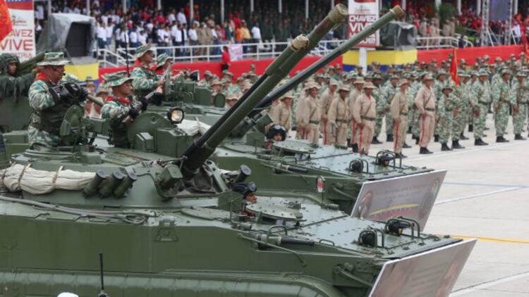 El ejército venezolano se prepara ante supuestas amenazas de intervención extranjera