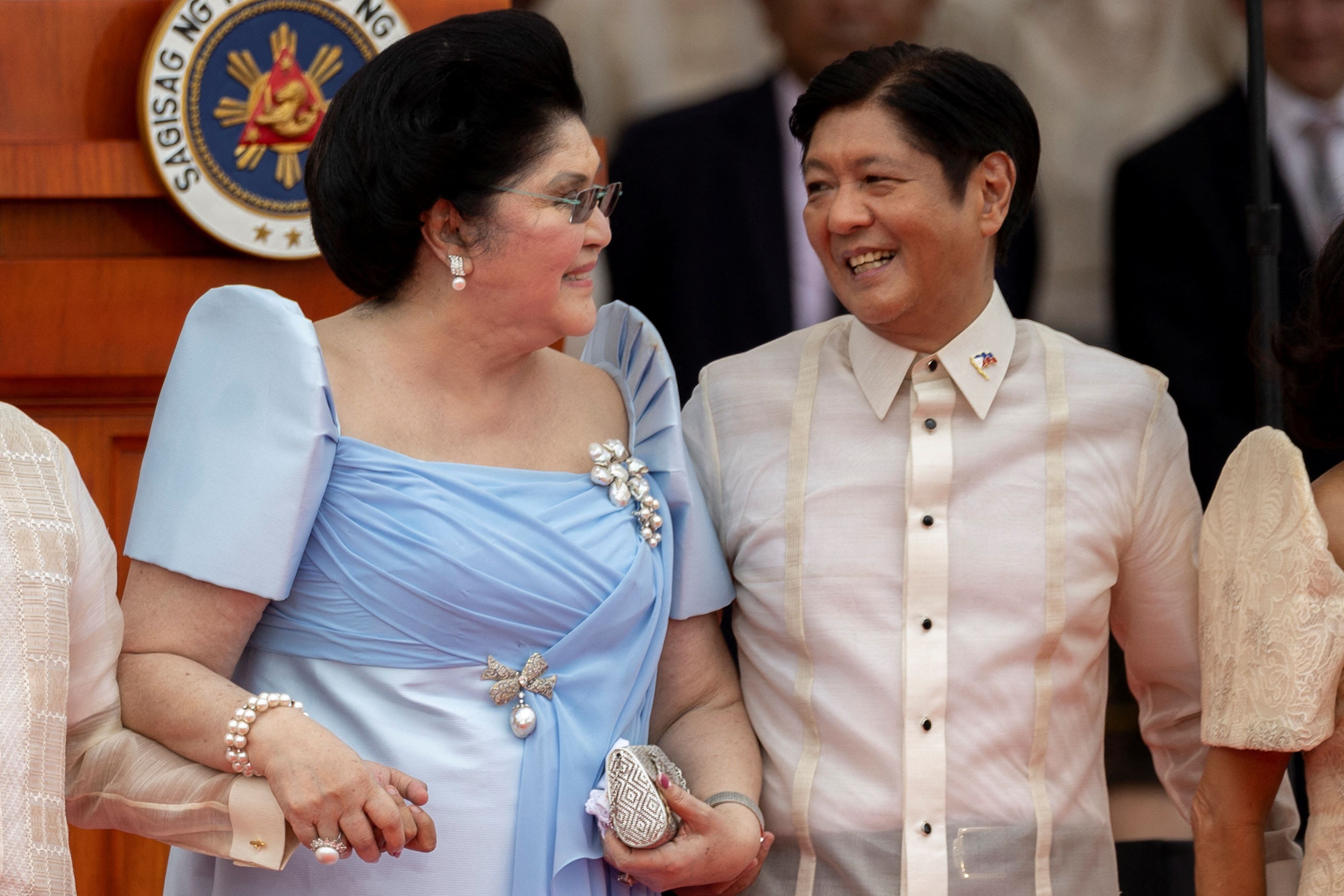 En junio del año pasado asumió la presidencia de Filipinas Ferdinand Marcos Jr., hijo de Imelda y el dictador (Reuters/Eloisa Lopez)