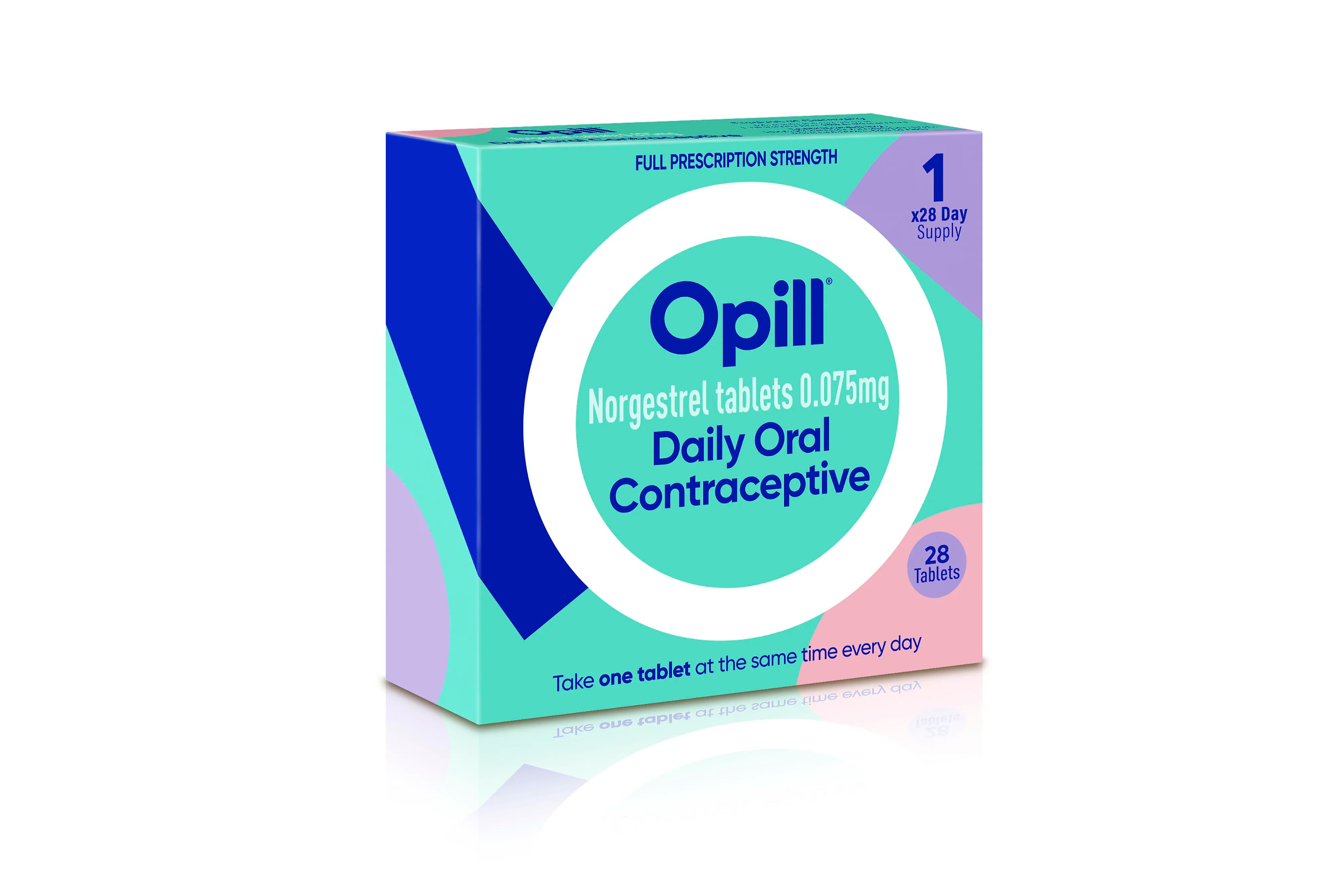 La píldora anticonceptiva Opill, es ahora de venta libre en EEUU. (Perrigo via AP, File)