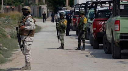 The aggressors escaped from the place: meters later they skidded, for which they abandoned the motorcycle they were traveling on (Photo: Cuartoscuro)