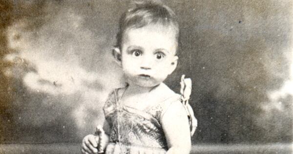 Gabriel García Márquez, bebé