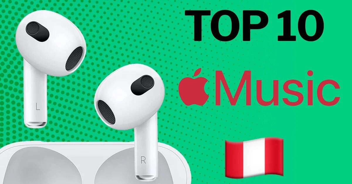 These are the songs that are trending today in Apple Peru