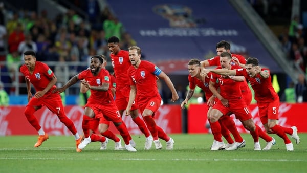 Inglaterra viene de eliminar a Colombia (Reuters)