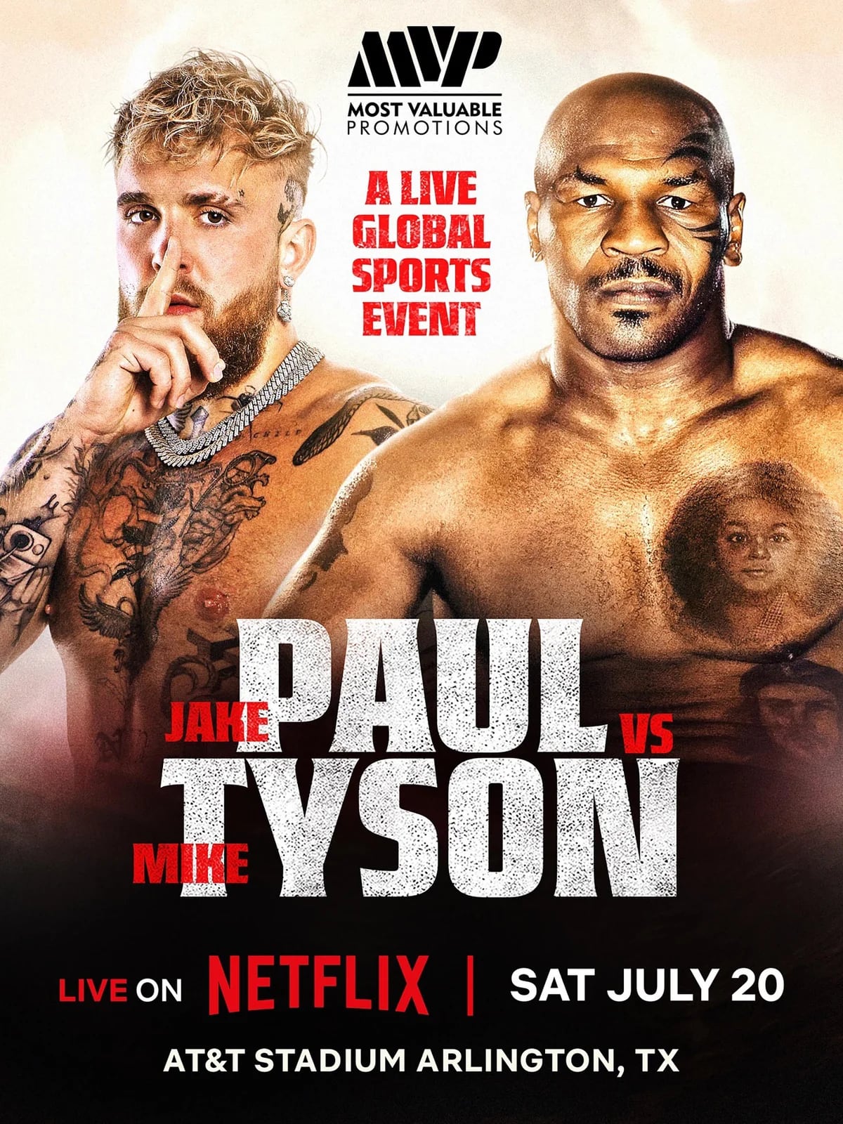 La inesperada revelación de Mike Tyson antes de su pelea con el youtuber  Jake Paul: “Estoy muerto de miedo”