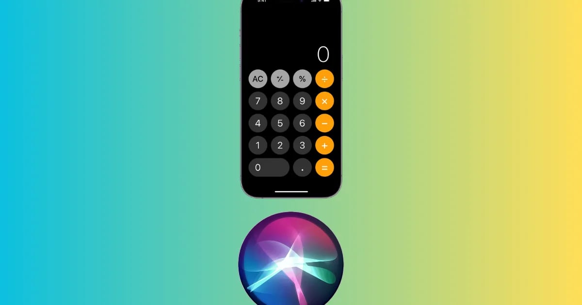 Siri helps you solve calculations in seconds: follow this step by step