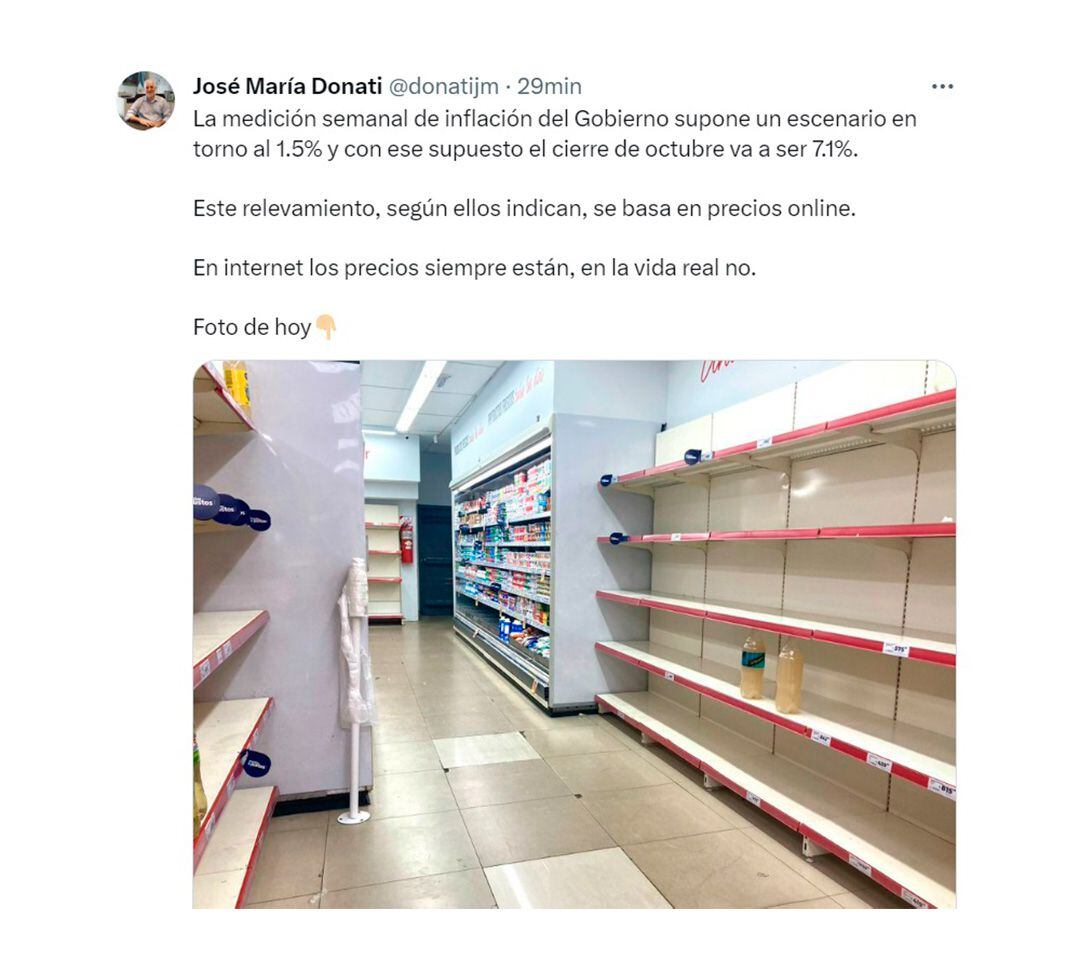jose maria donati supermercado twitter