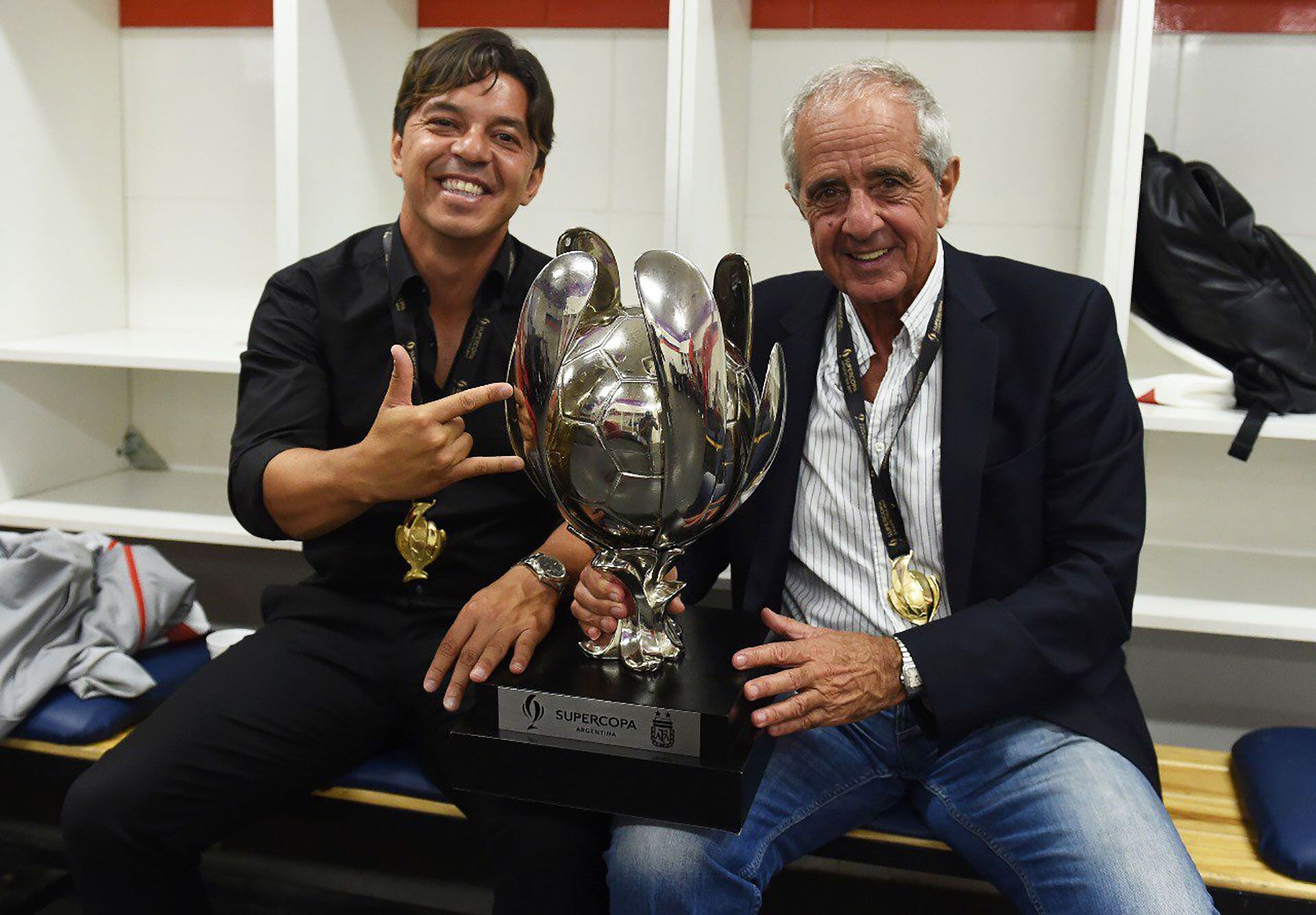 Rodolfo D'Onofrio expresó su orgullo por el rendimiento de River ante Palmeiras