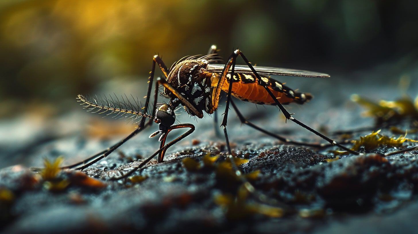 Mosquito Aedes albifasciatus (Imagen Ilustrativa Infobae)