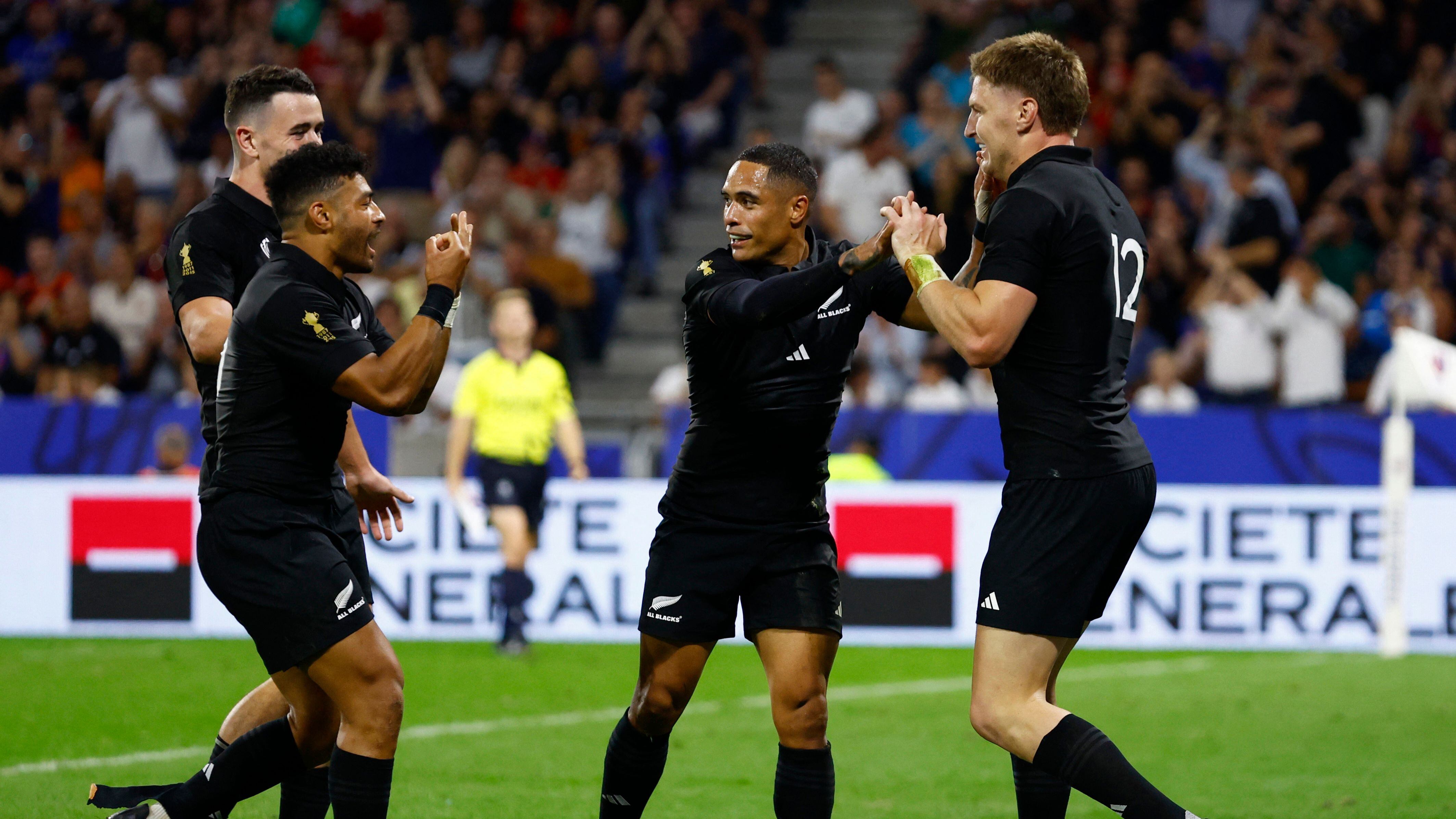 Nueva Zelanda e Italia se enfrentan por el Grupo A del Mundial de Rugby (REUTERS/Gonzalo Fuentes)