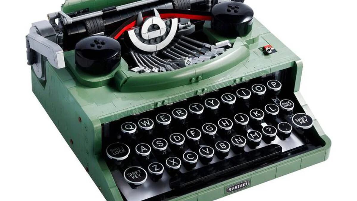 Máquina de escribir Olivetti. Museo Virtual de la Ciencia del CSIC