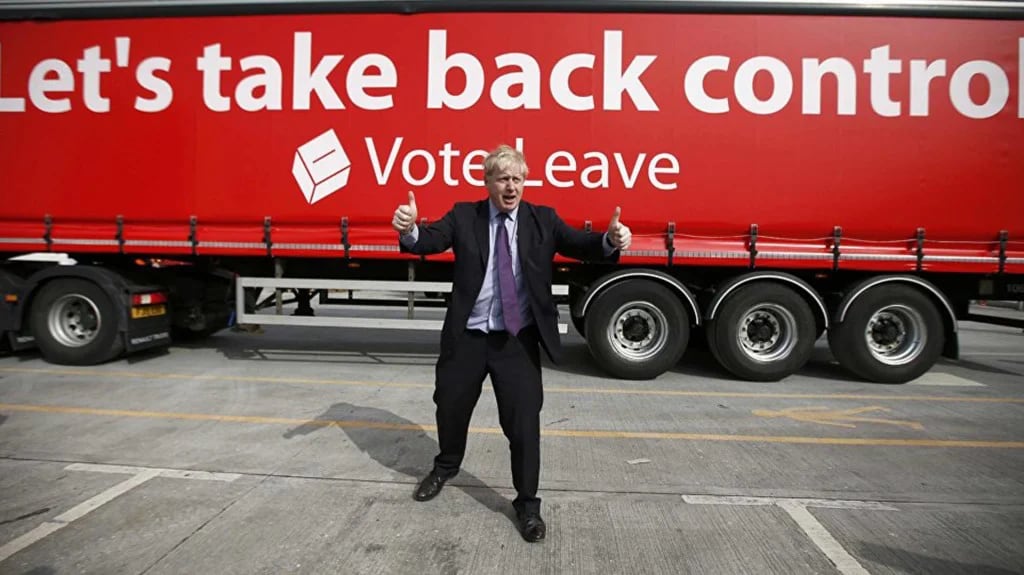 Boris Johnson pide “retomar el control”