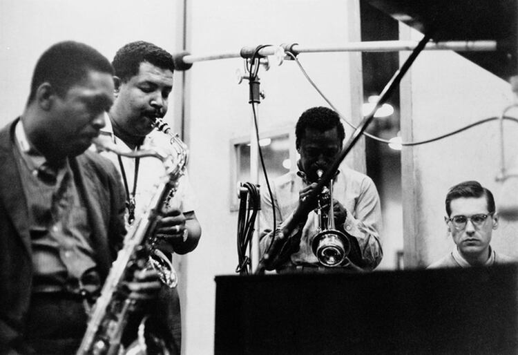 Bill Evans, John Coltrane, Miles Davis y Cannonball Adderly