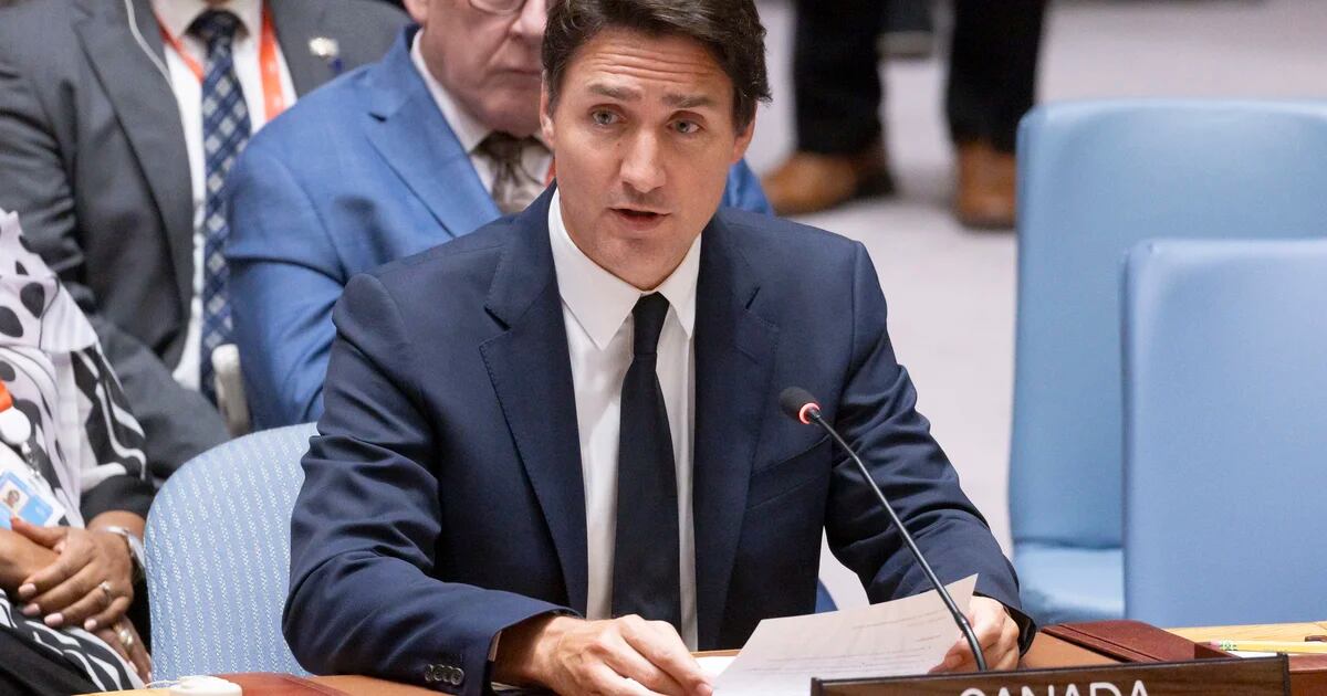 Trudeau says he's not surprised Netanyahu opposes Palestinian statehood