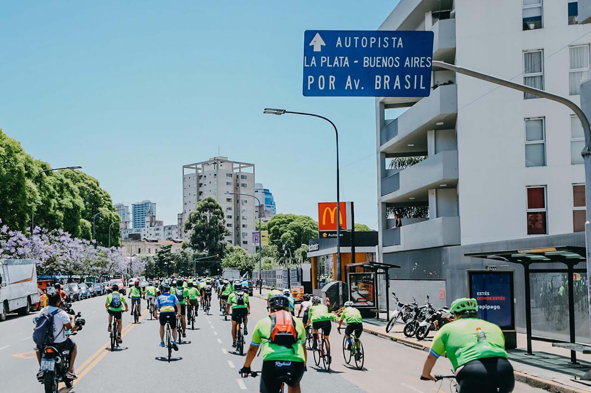 ciclismo en La Boca