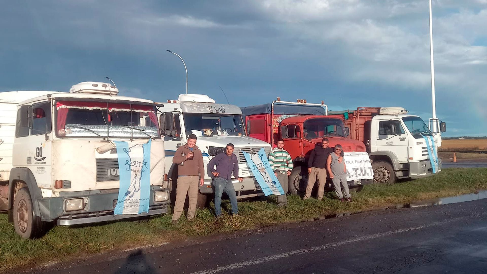 paro de transportistas por falta de gasoil