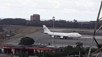 El avión iraní en Venezuela