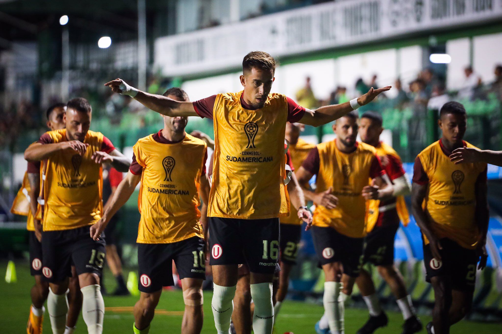 Universitario vs Goiás: calentamiento del equipo 'crema' previo al partido por Copa Sudamericana