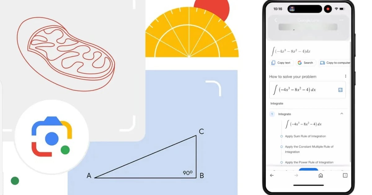 How to solve math problems using Google Lens